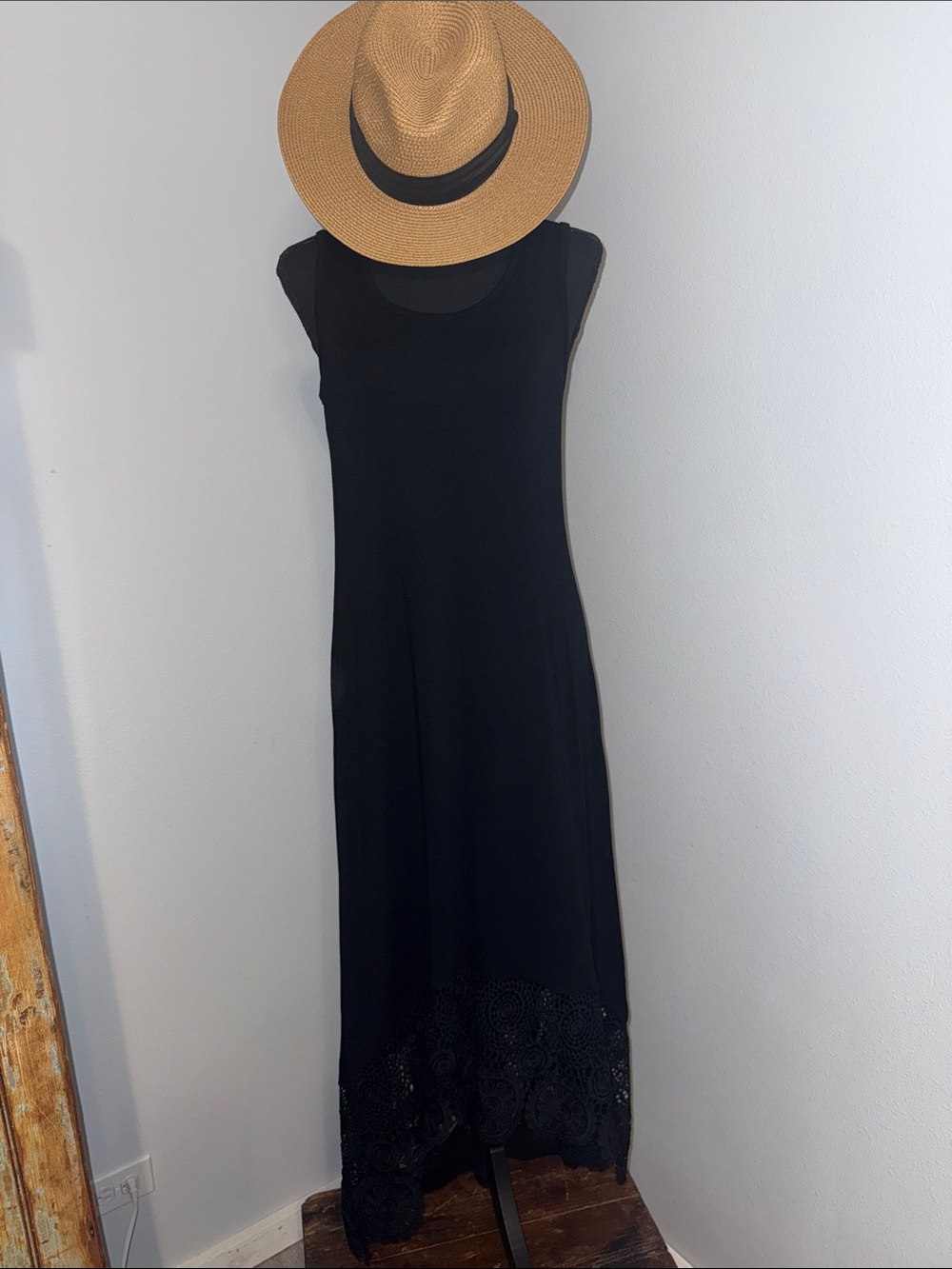 COPY - Black knit summer dress